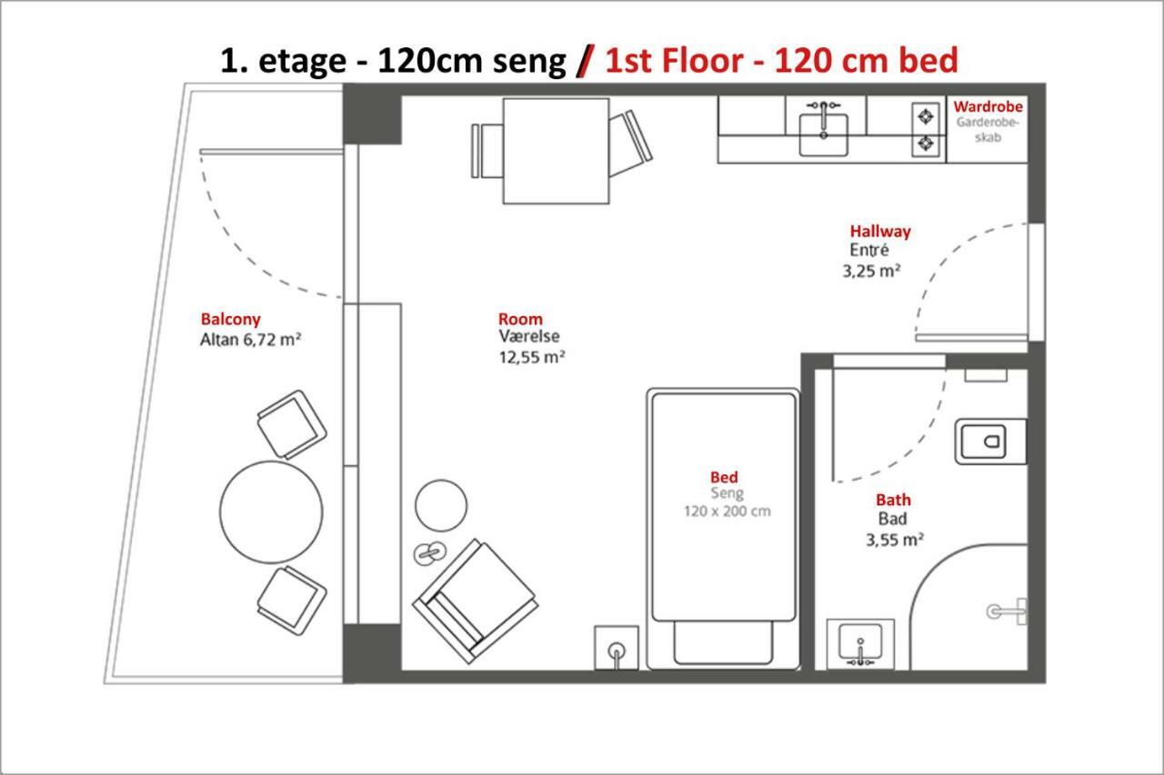 Athome Apartments Arhus Bagian luar foto
